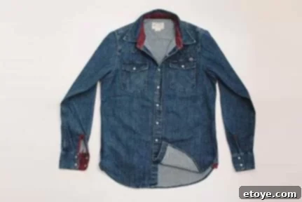 Tasteful Robert Mondavi Private Selection Wine Dyed Denim Giveaway 3 Robert Mondavi Wine Stained Denim Shirt and Bandana