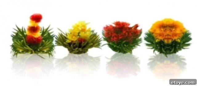 Tea Beyond Giveaway 3 Hand-crafted blossoming tea artfully designed