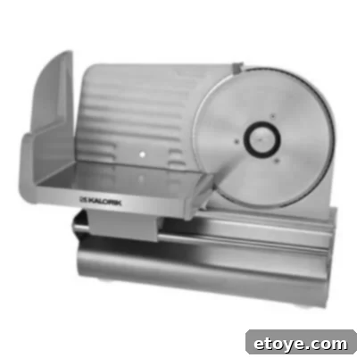High-Performance Kalorik Meat Slicer in Action
