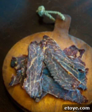 Korean BBQ Beef Jerky 9 Homemade korean beef jerky pieces