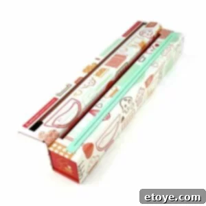 ChicWrap Parchment Paper Dispenser with lid open