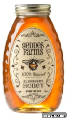 Premium Blueberry Honey - Geddes Farms