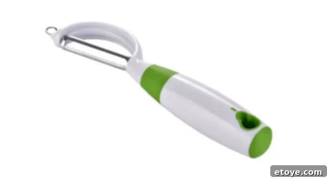 Crisp™ Straight Peeler in action