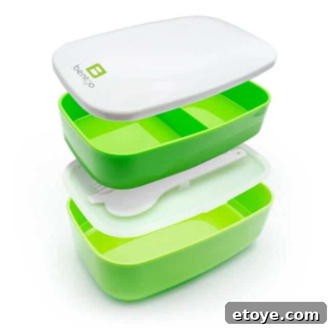 Bentgo Lunch Box Giveaway 3 Bentgo All-in-one Stackable Lunch Box