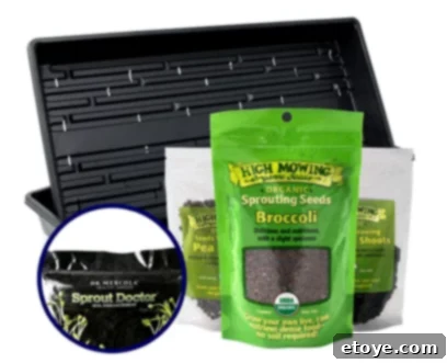 Mercola Grow Microgreens and Shoots Kit Giveaway 4 gardening-starter-pack