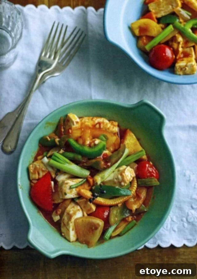 Thai Sweet and Sour Tofu