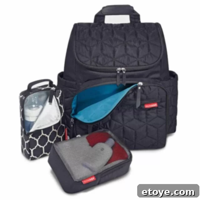 Skip Hop Forma Backpack - Stylish Diaper Bag for Organized Parents