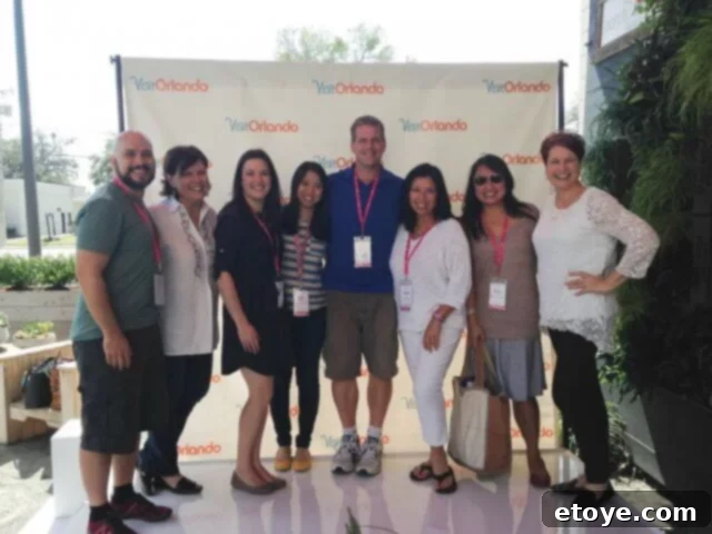 Walt Disney World Food Blogger Conference 2015 18 Food Blog Forum attendees enjoying the Disney experience