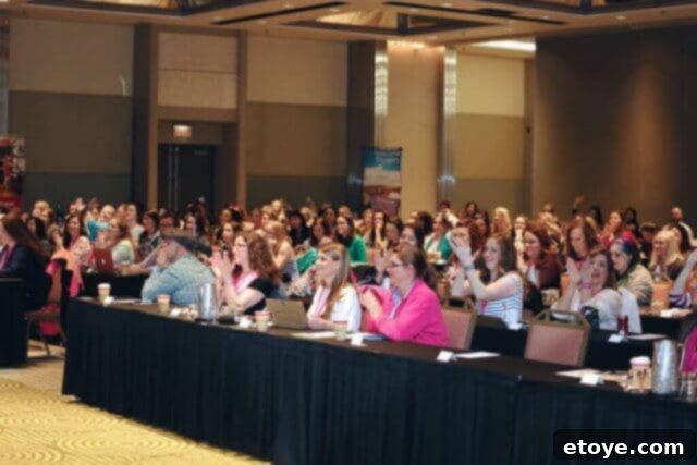 Walt Disney World Food Blogger Conference 2015 3 Food Blog Forum banner with organizers smiling at attendees