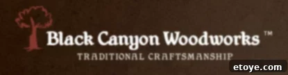 Black Canyon Woodworks Black Canyon Woodworks Logo - Quality Craftsmanship, Designed to Last a Lifetime