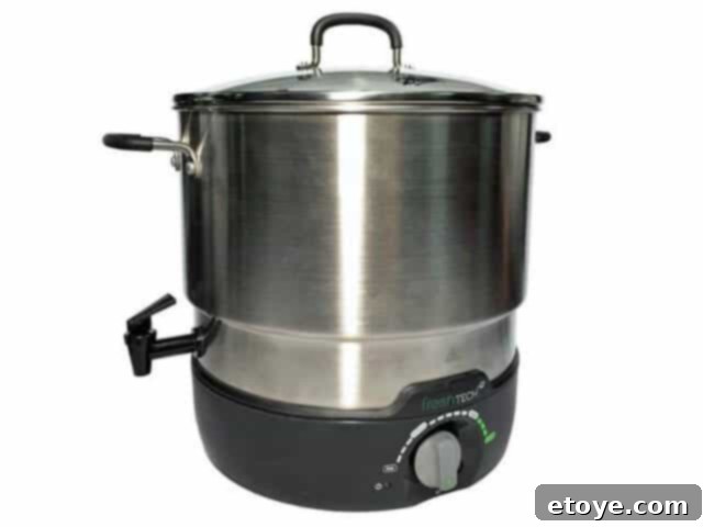 Ball FreshTech Electric Water Bath Canner and Multi-Cooker: Review and Win! 7 FreshTech Canner