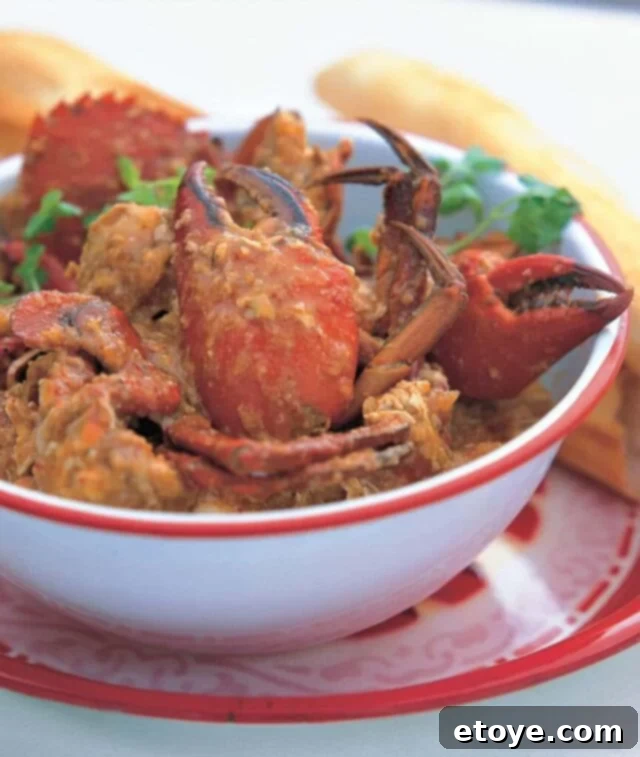 Fiery Singapore Chili Crab 2 Authentic Singapore Chili Crab Recipe - Spicy, Sweet & Savory Seafood