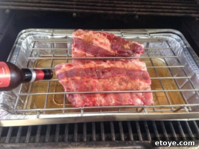 Ribalizer in Action: Preparing Baby Back Ribs with Steaming Liquid