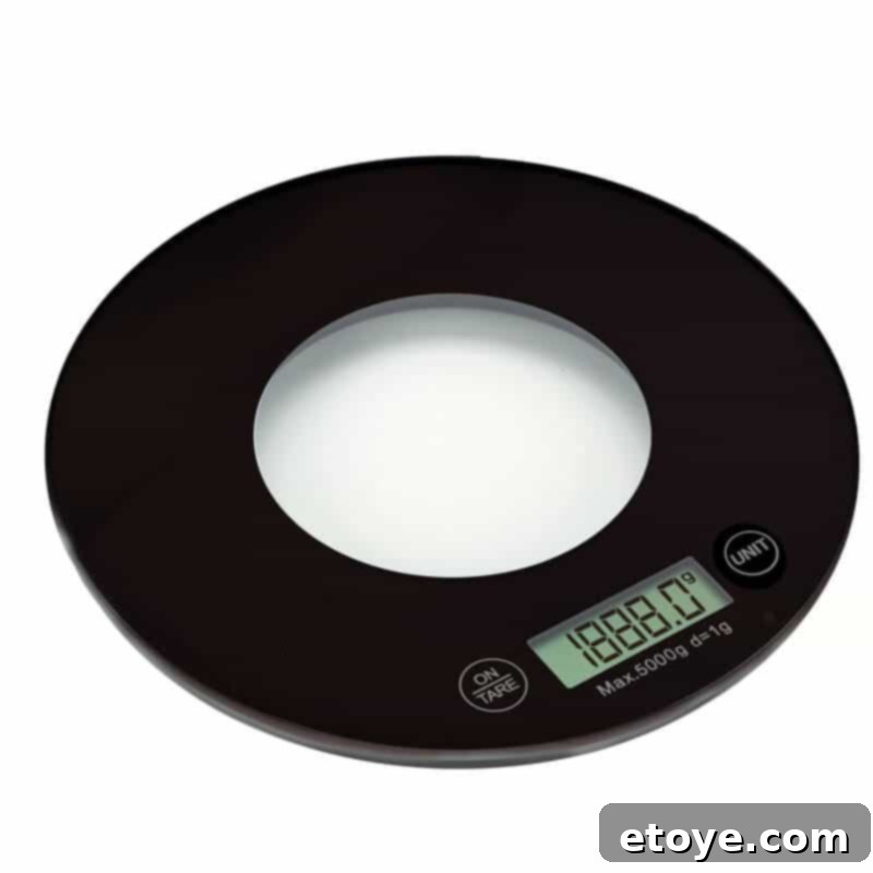Chef's Circle Digital Kitchen Scale