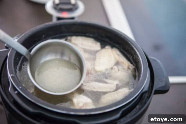 Quick Ramen Delight 14 light broth in pot