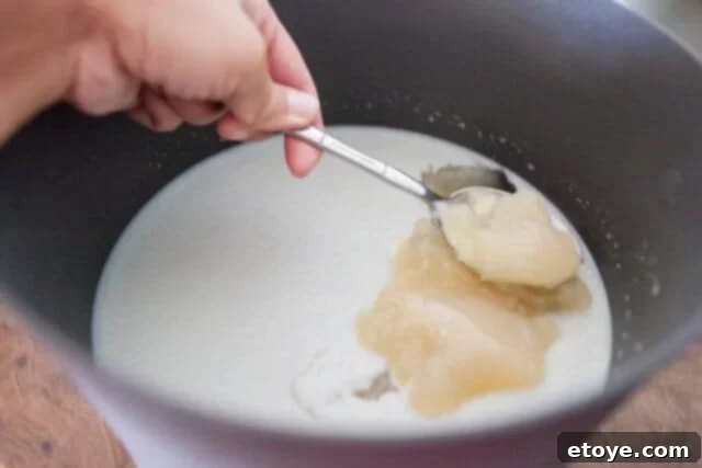 Quick Ramen Delight 20 broth after chilling