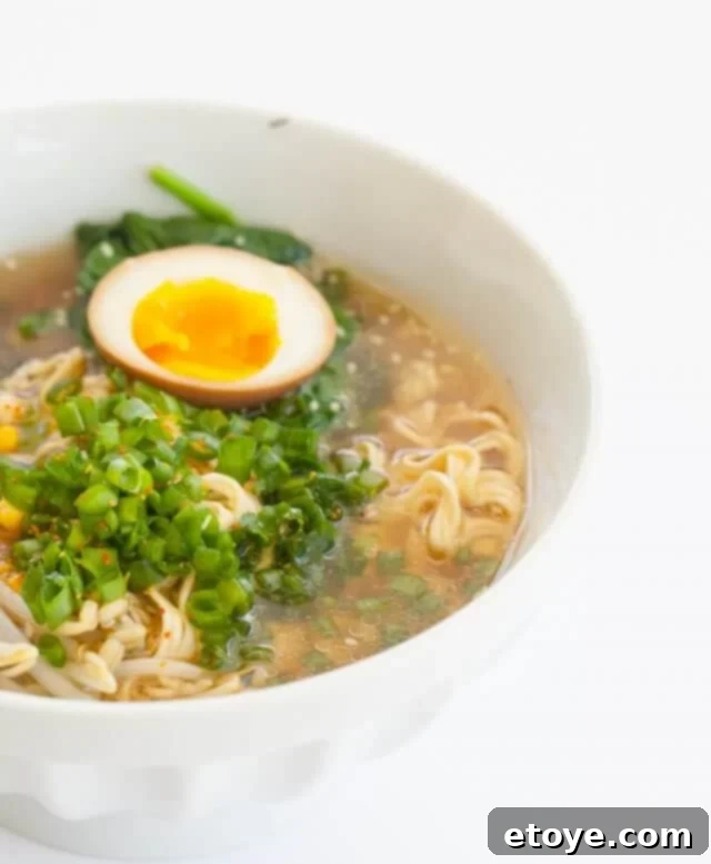 Quick Ramen Delight 21 instant pot ramen with egg