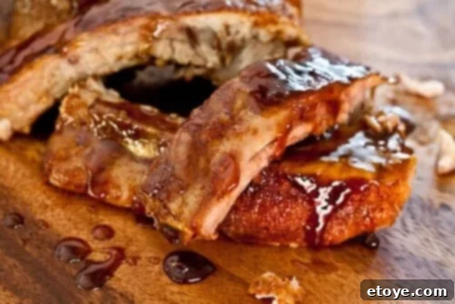 Dr. BBQ's Famous Baby Back Ribs 2 Deliciously charred baby back ribs