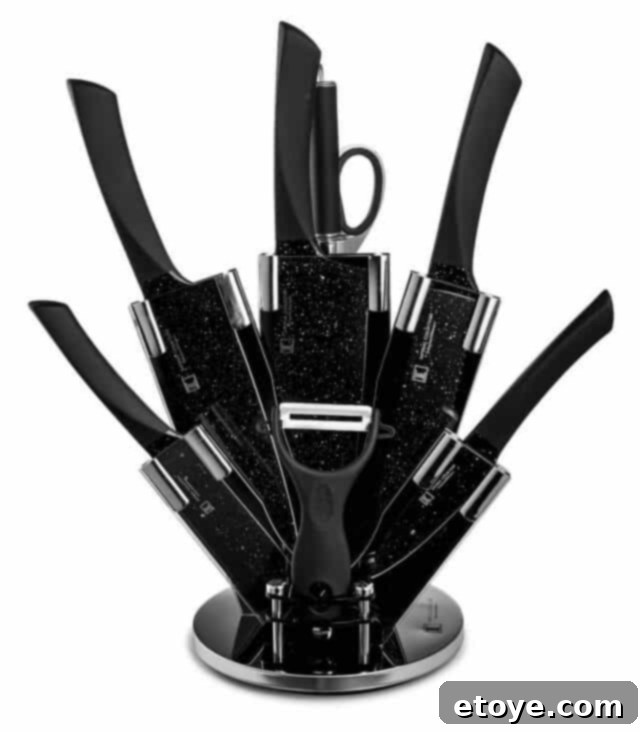 Full collection of Imperial Collection knives showcasing various blades