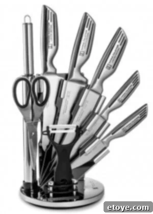 Stainless Steel Imperial Collection knife set variant