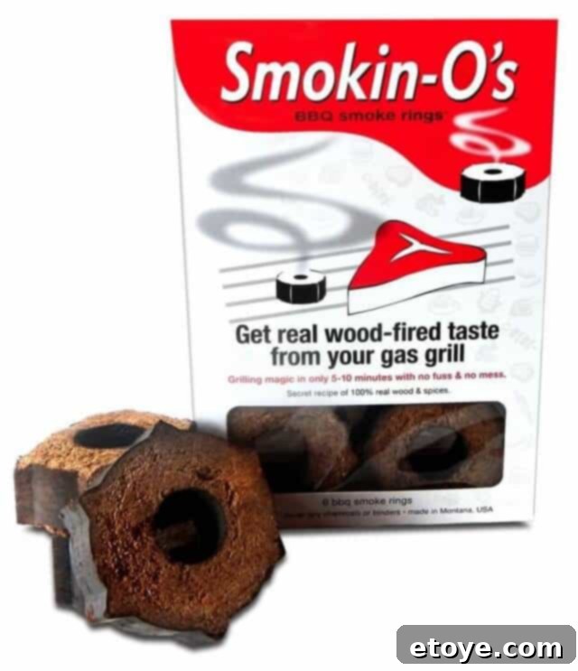 Smokin O's BBQ Smoke Rings packaging