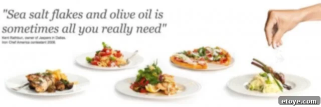 Falksalt Review Taste Test and Giveaway 2 Falksalt gourmet sea salt flakes for finishing dishes