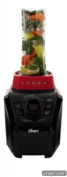 Oster Versa Blender Review and Giveaway 5 Oster Versa 1100 with personal smoothie cup