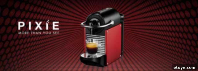 Nespresso Pixie Coffee Machine and Limited Edition Palermo Milano Blends