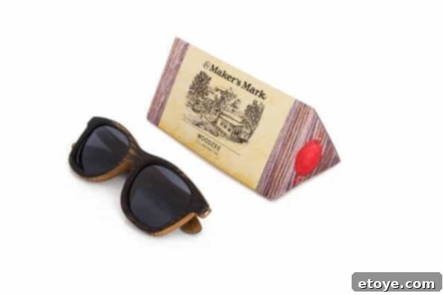 Woodzee Maker's Mark eyewear packaging