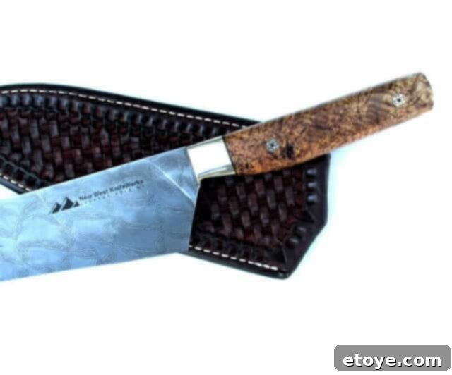 G Fusion Mini Chopper 139 8 custom chefs knife-2501