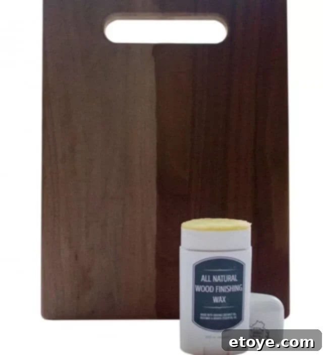 Virginia Boys Cutting Board: Read Our Review and Win! 4 Virginia Boys Cutting Board Review - Before and After Waxing