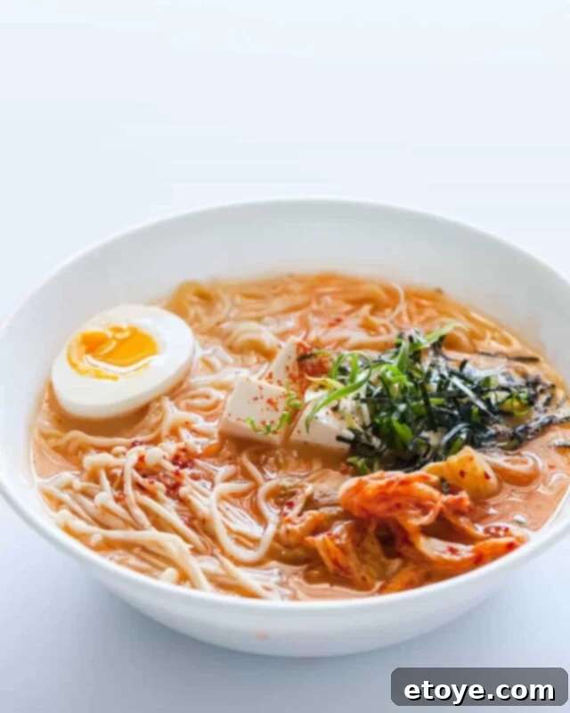Spicy Kimchi Ramen Delight 2 Delicious 15-Minute Kimchi Ramen Recipe with Nissin RAOH Noodles