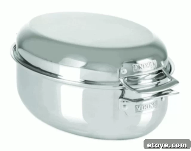 Viking 3 in 1 Stainless Steel Oval Roaster 5 Viking Oval Roaster review showing the full set