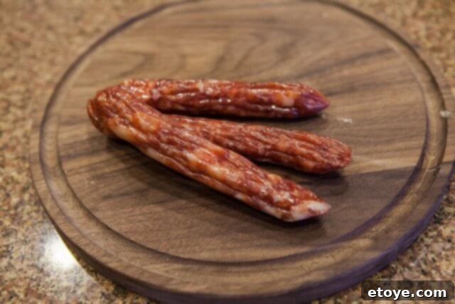 chinese sausage brown rice pressure cooker recipe-5905