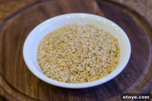 chinese sausage brown rice pressure cooker recipe-5911