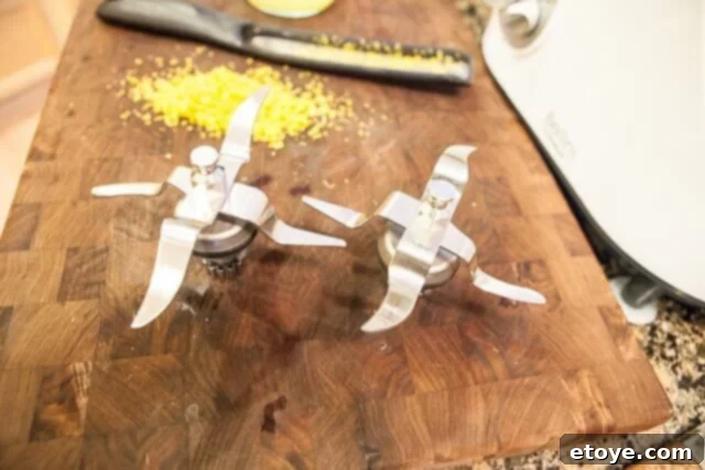 Bellini Kitchen Master Review Win It 6 Close-up of Bellini Kitchen Master's stirring and chopping blades