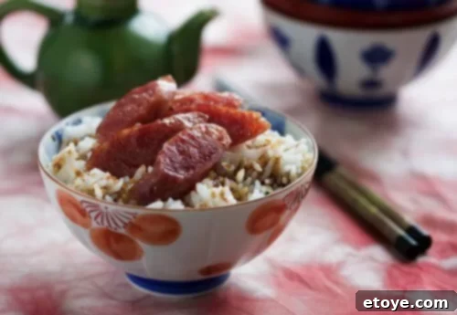 Flavorful Chicken Fried Rice 2 Chinese Sausage & Rice Recipe