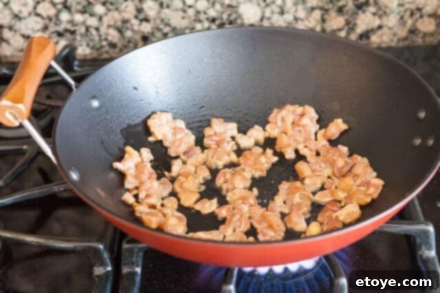 Browning Chicken Pieces chicken fried rice recipe - chicken