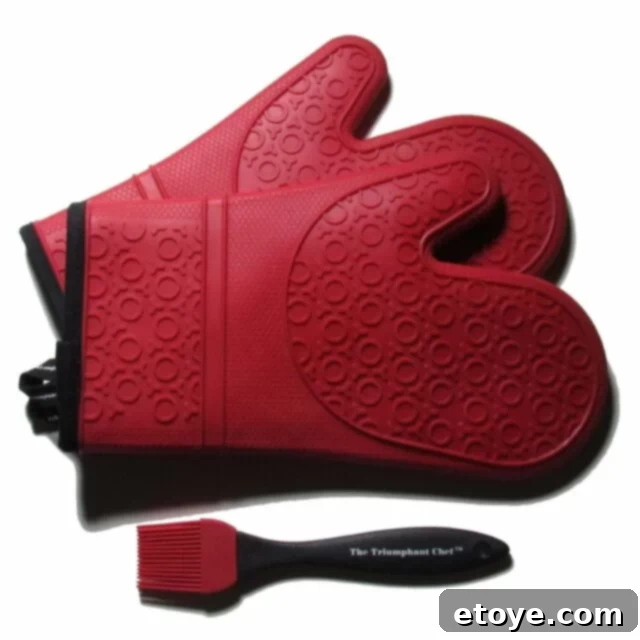 Silicone Oven Mitts and Trivets