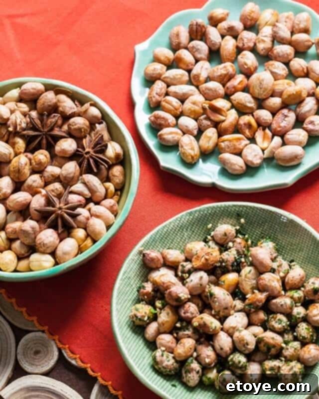 Microwave Roasted Peanuts: A delicious and crunchy snack ready in minutes.