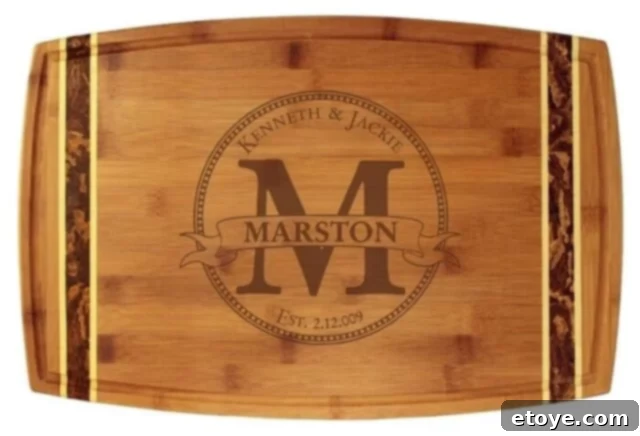 Lazerdesigns Personalized Bamboo Cutting Board Review
