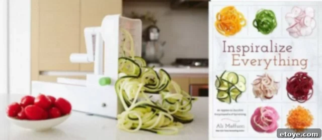 Inspiralize Everything Cookbook and Inspiralizer Review