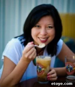 Enjoying the festive atmosphere during a blogger outing in Asheville