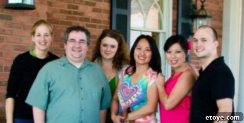 Group of food bloggers enjoying Asheville, North Carolina's vibrant scene