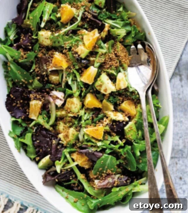 Zesty Citrus Salad with Crunchy Quinoa 2 Vibrant Citrus Salad with Crispy Quinoa - A Refreshing Healthy Recipe