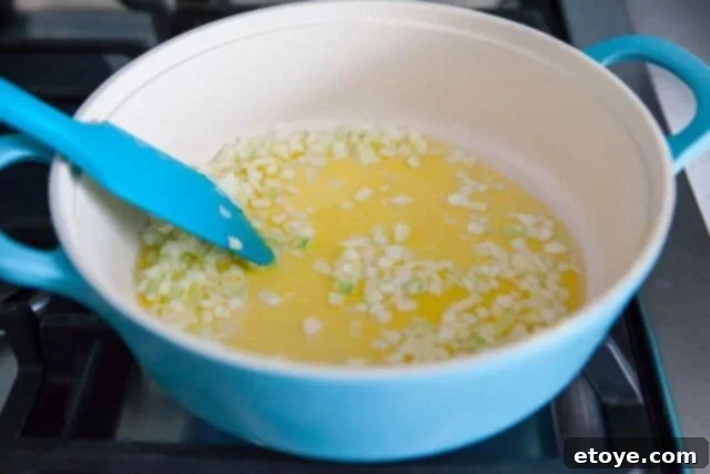 Leftover Turkey Tikka Masala 8 Sautéing onions and garlic for Tikka Masala