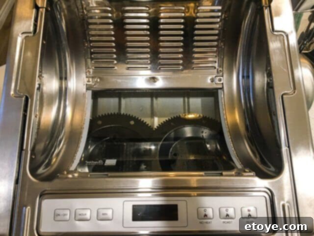 Ronco 5250 EZ Store Rotisserie Oven: Disassembled for Easy Storage