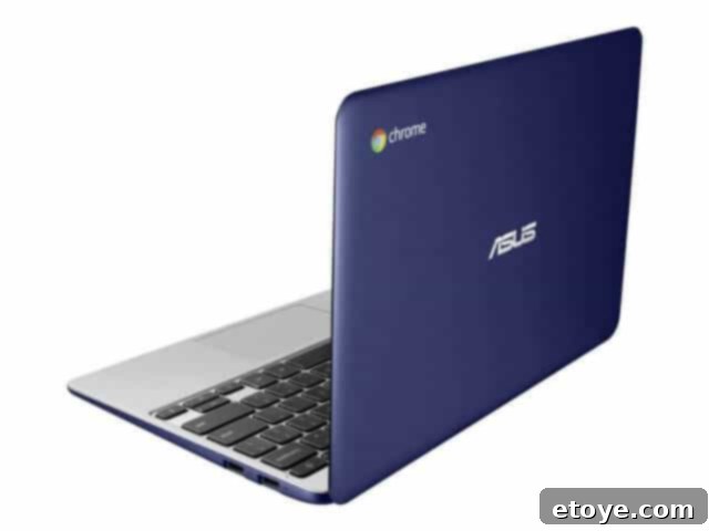Win an ASUS 1.8GHz Quad-Core Chromebook 3 ASUS Chromebook C201 - Secure and Fast Connectivity