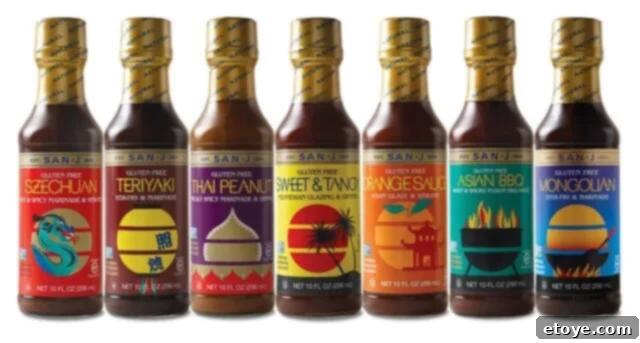 San-J sauces variety