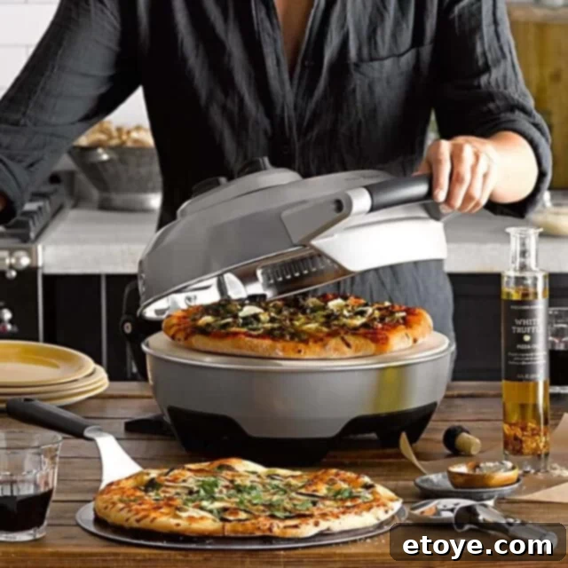 Breville Crispy Crust Pizza Maker Our Review and Your Giveaway Chance 3 Breville Crispy Crust Pizza Maker, sleek design